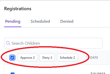 How To Approve, Deny, or Schedule Accounts in Mass Amounts – PB&J TV ...